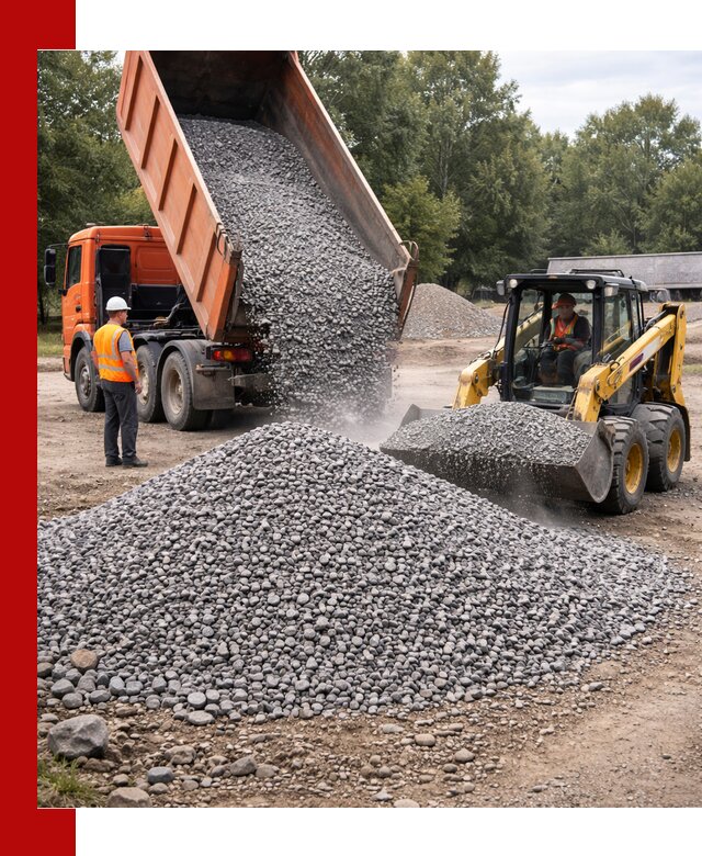 Купить гранитный щебень фракции 5–10 в Муроме с доставкой