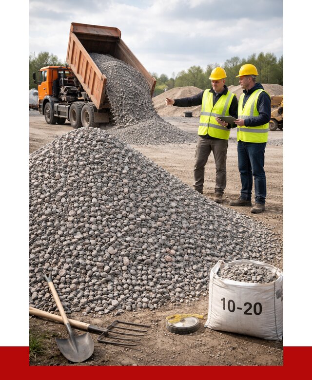 Гранитный щебень фракция 10-20 в Муроме от 4288 руб.|ПРОНЕРУДМум