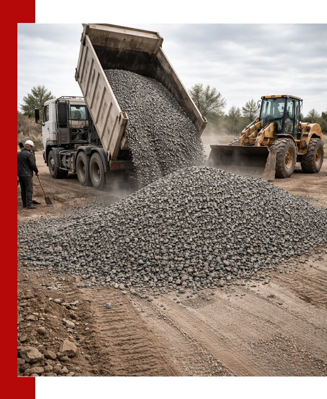 Гранитный щебень фракция 10-20 с доставкой в Муроме