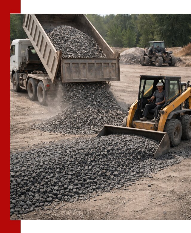 Гранитный щебень фракция 40-70 с доставкой в Муроме