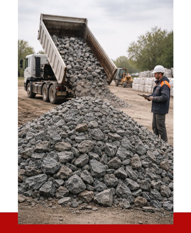 Гранитный щебень фракция 100-200 в Муроме от 4288 р. ПРОНЕРУДМум