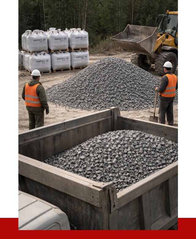 Щебень габбро диабаз 20-40 в Муроме от 3471 руб. | ПРОНЕРУДМум