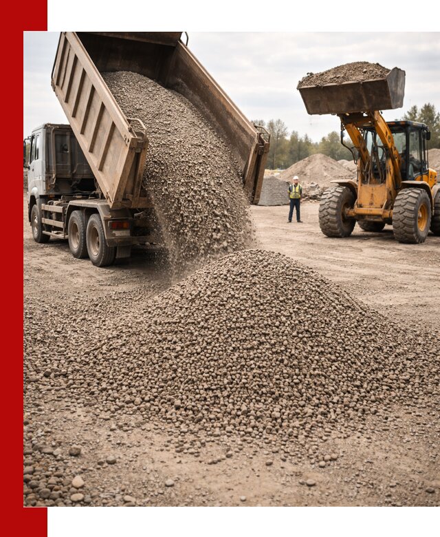 Гравийный щебень фракция 3–10 с доставкой в Муроме