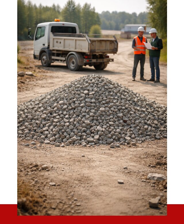 Гравийный щебень фракция 20-40 в Муроме от 1225 р. | ПРОНЕРУДМум