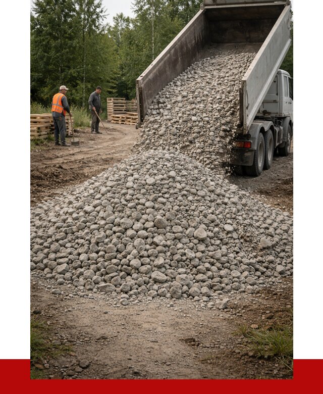 гравийный щебень фракция 70-120 в Муроме от 2501 р. ПРОНЕРУДМум