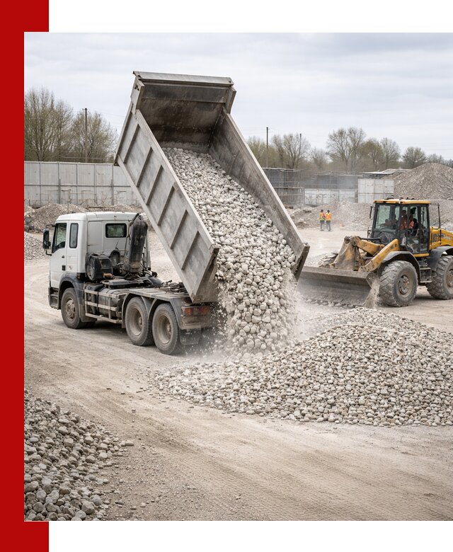 Доставка и продажа известнякового щебня в Муроме