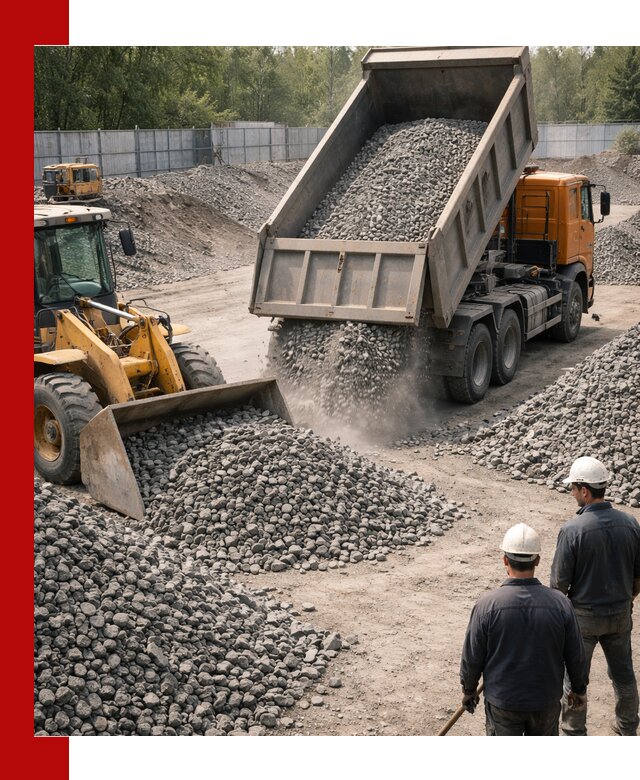 Шлаковый щебень фракция 20-40 доставка и продажа в Муроме