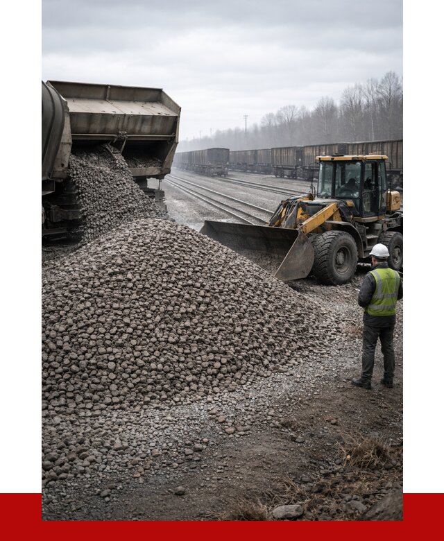 Купить железнодорожный щебень в Муроме от 2859 р. | ПРОНЕРУДМум