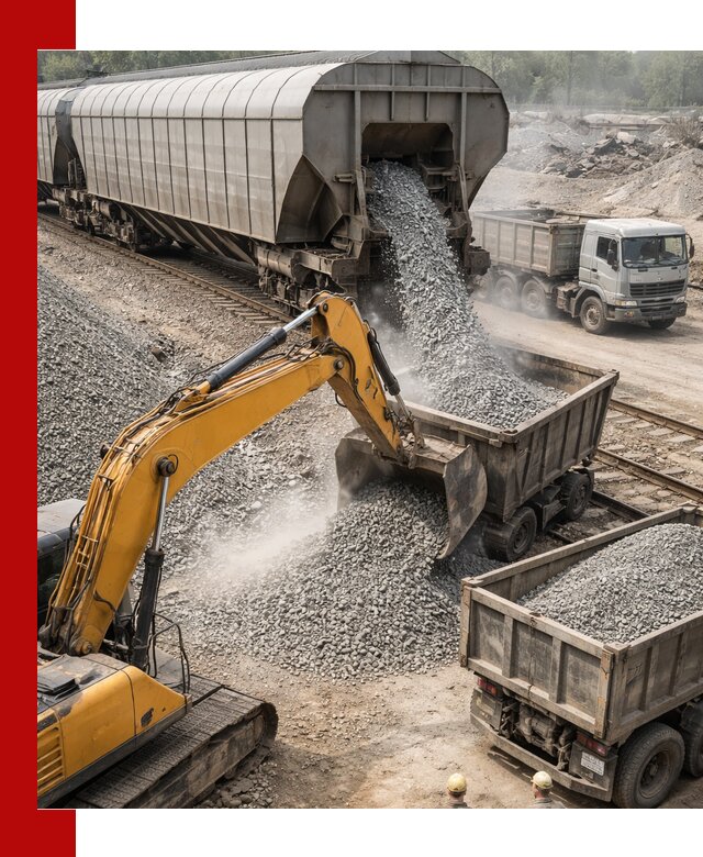 Доставка железнодорожного щебня в Муроме крупными партиями быстрого отгруза