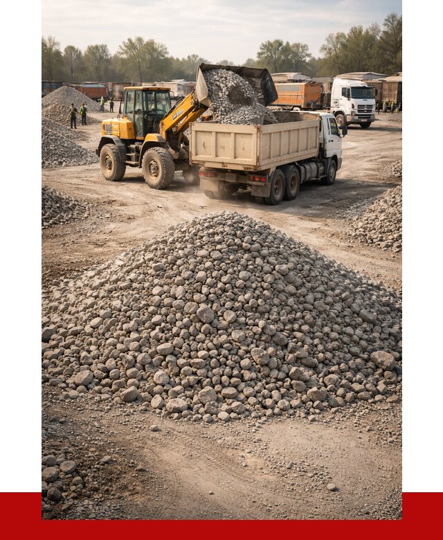 Вторичный щебень фракция 40-70 в Муроме от 1777 р, ПРОНЕРУДМум