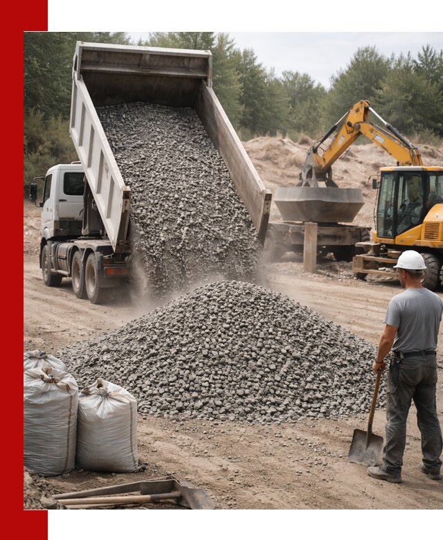 Доставка и продажа бетонного щебня в Муроме