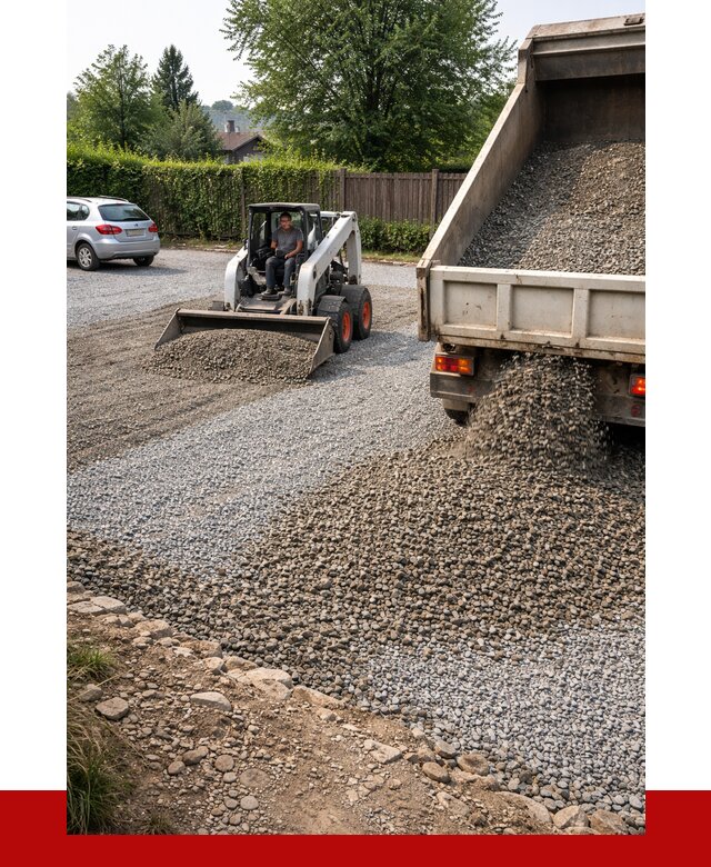 Щебень для парковки в Муроме с доставкой от 1225 р.| ПРОНЕРУДМум