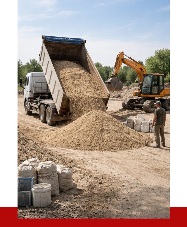 Купить речной песок в Муроме от 1225 р. за куб | ПРОНЕРУДМум