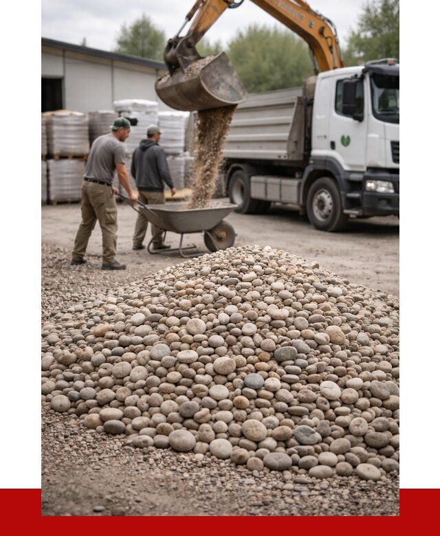 Галька декоративная в Муроме от 3267 р. за куб | ПРОНЕРУДМум