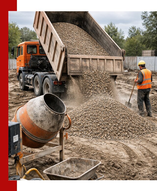 Опгс для бетона с доставкой самосвалом в Муроме от производителя