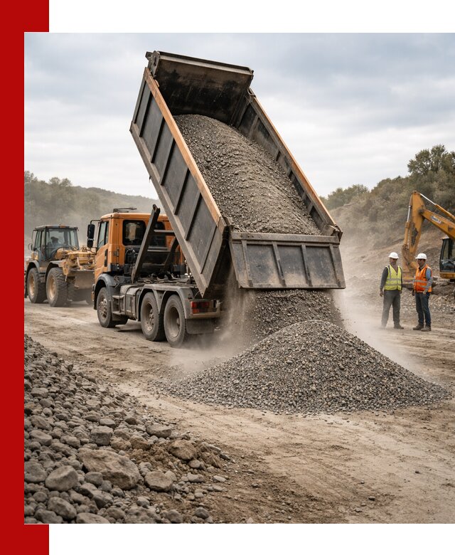 Щебёночно-песчаная смесь ЩПС С1 с доставкой в Муроме