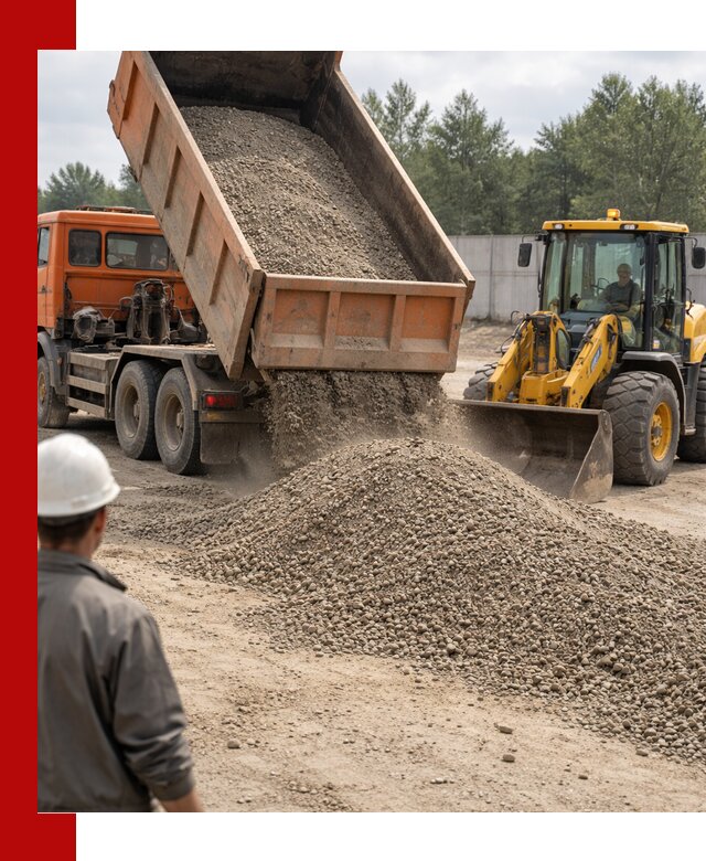 Доставка щпс С8 самосвалами в Муроме от производителя