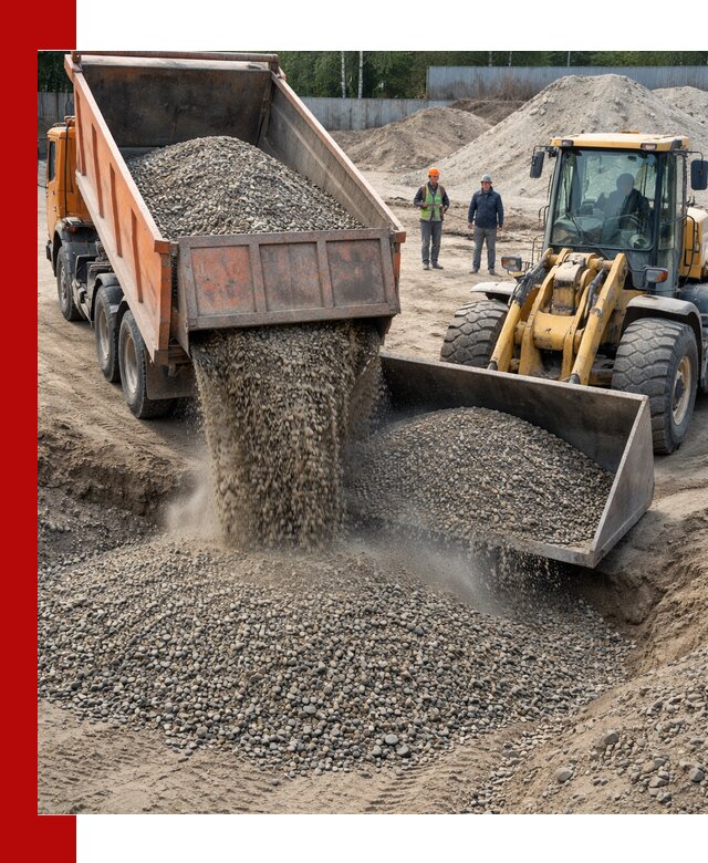 Доставка щпс С9 самосвалами по выгодным тарифам в Муроме