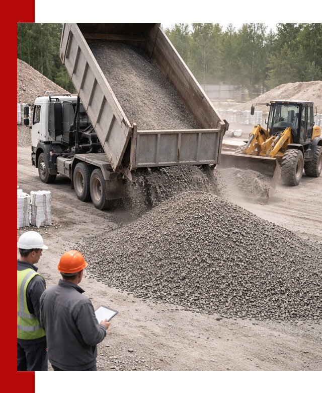 Доставка и продажа гранитного отсева 0-10 в Муроме