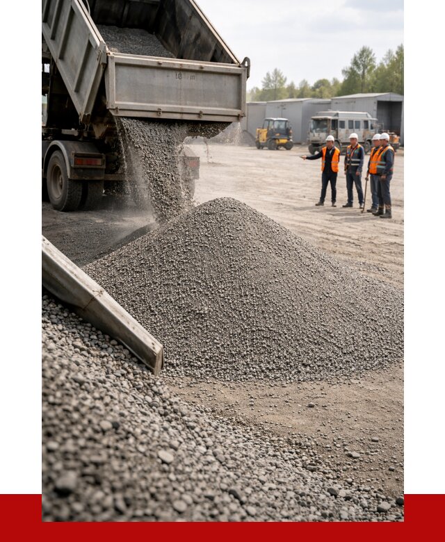 Гравийный отсев 0-5 в Муроме от 1225 р. с доставкой | ПРОНЕРУДМум