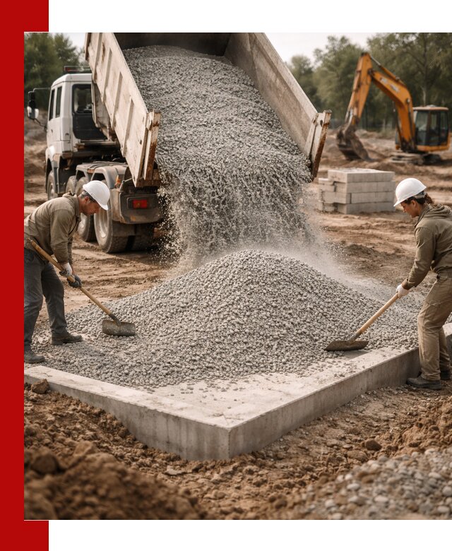 Доставка и продажа отсева для бетона в Муроме