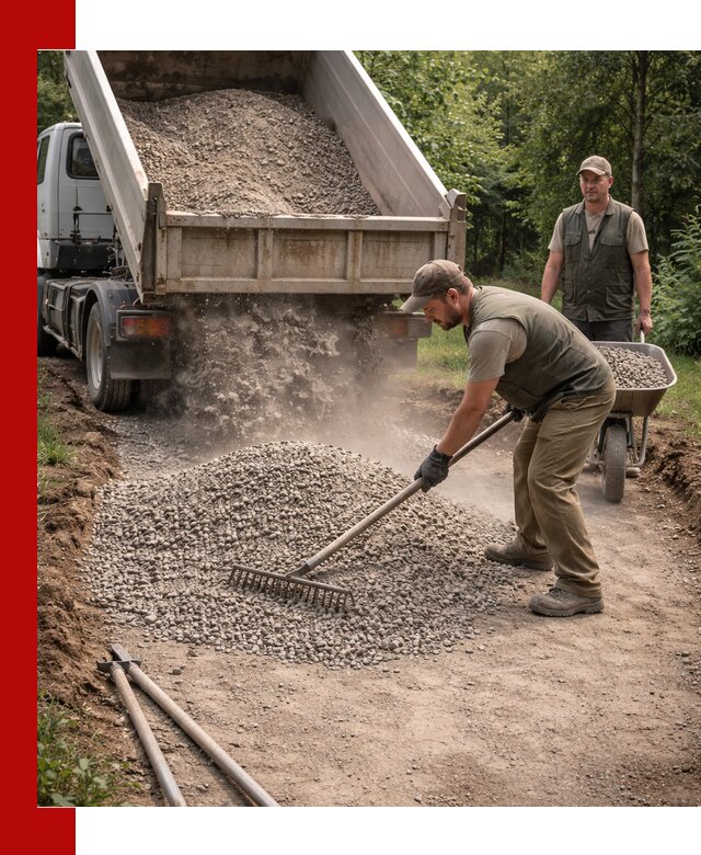 Каменная крошка для дорожек с доставкой в Муроме