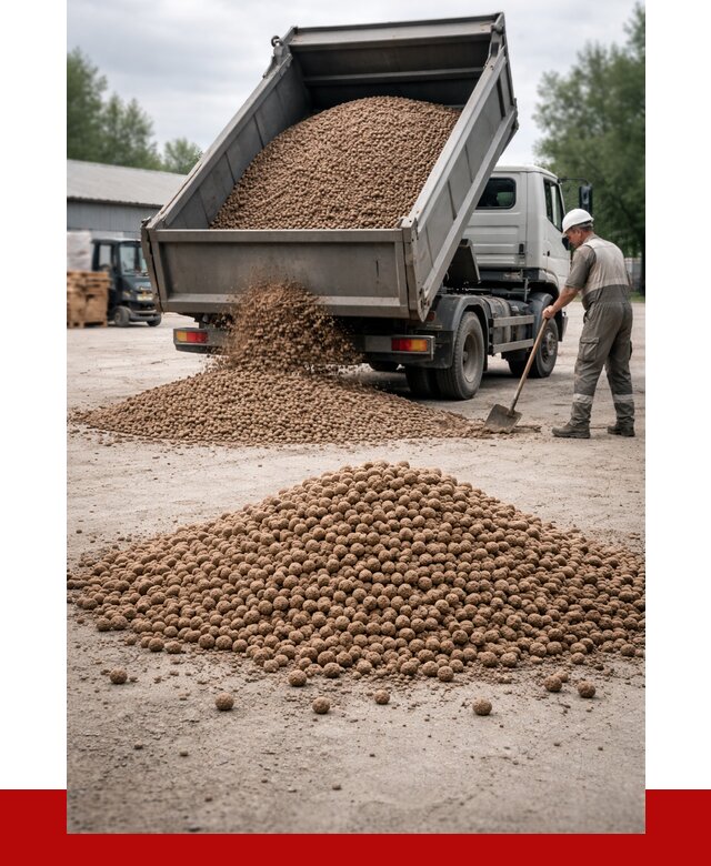 Керамзит с доставкой в Муроме от 4288 р. за м3 | ПРОНЕРУДМум