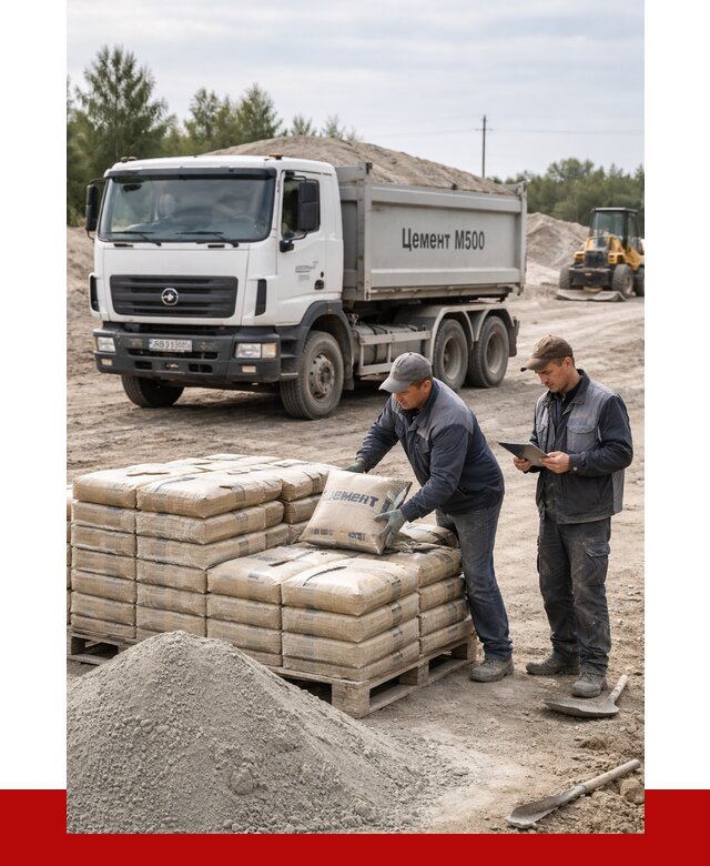 Купить цемент м500 с доставкой в Муроме от 5309 р. | ПРОНЕРУДМум