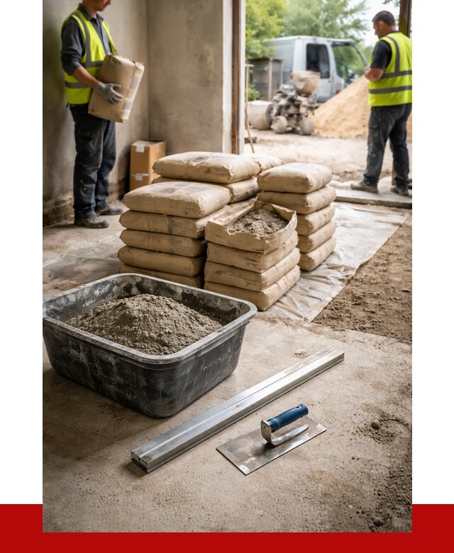 Купить сухую смесь для стяжки в Муроме от 4595 р. | ПРОНЕРУДМум