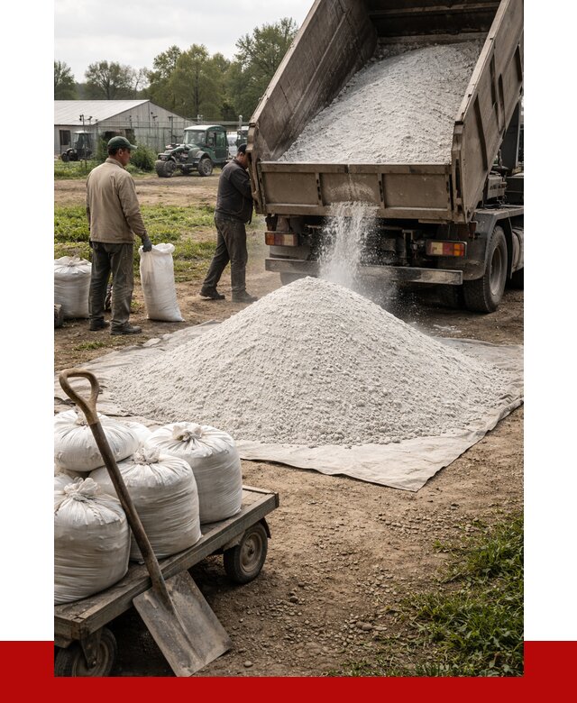 Купить известняковая мука в Муроме от 4288 р. за куб | ПРОНЕРУДМум