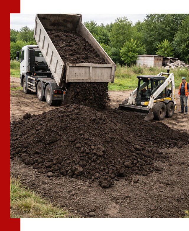 Поставка плодородной земли с доставкой самосвалом в Муроме