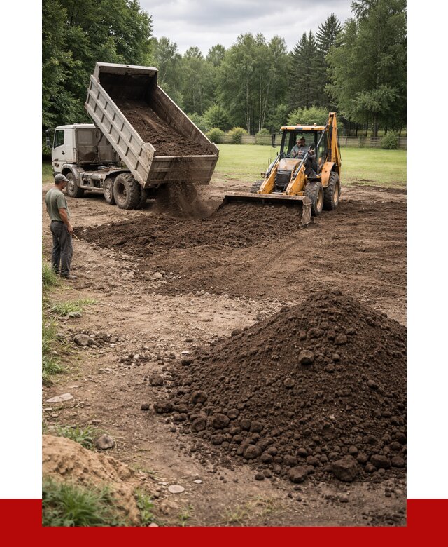 Грунт для выравнивания участка в Муроме от 1225 р. | ПРОНЕРУДМум
