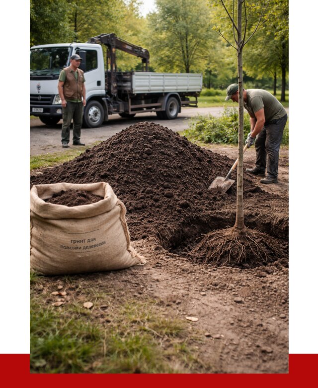 Грунт для посадки деревьев в Муроме от 1225 р. | ПРОНЕРУДМум