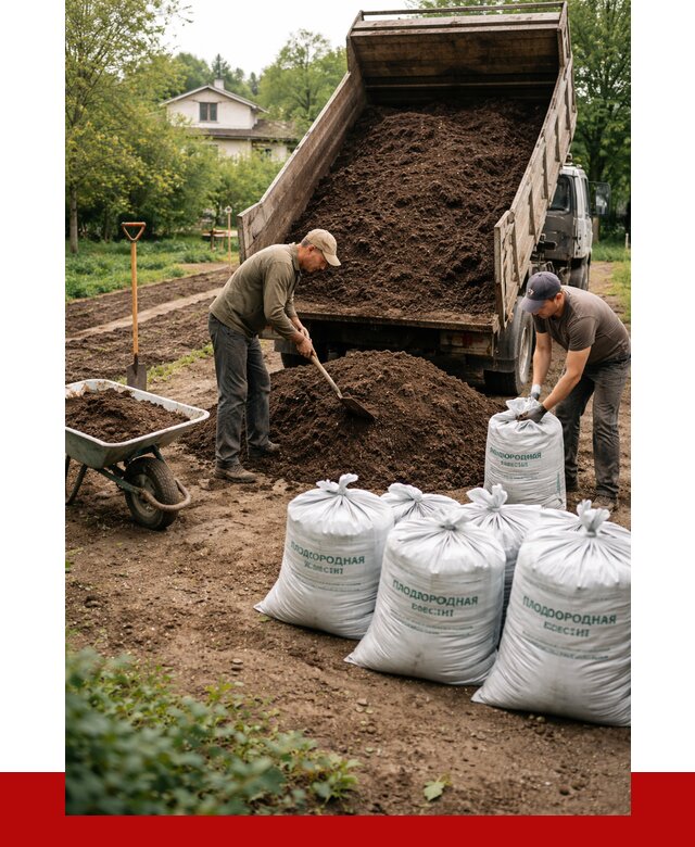 Плодородная смесь в Муроме от 4288 р./куб с доставкой | ПРОНЕРУДМум