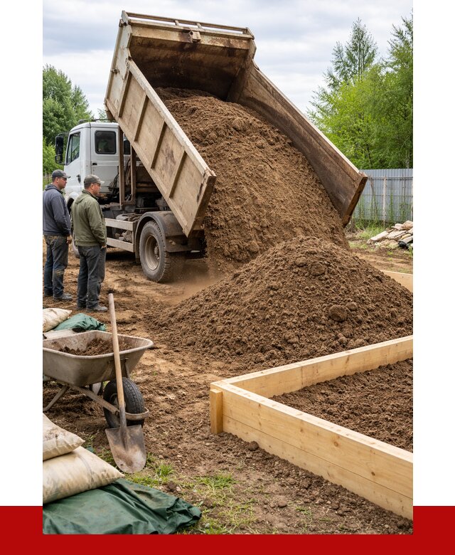 Торфо песчаная смесь в Муроме с доставкой от 1889 р. | ПРОНЕРУДМум