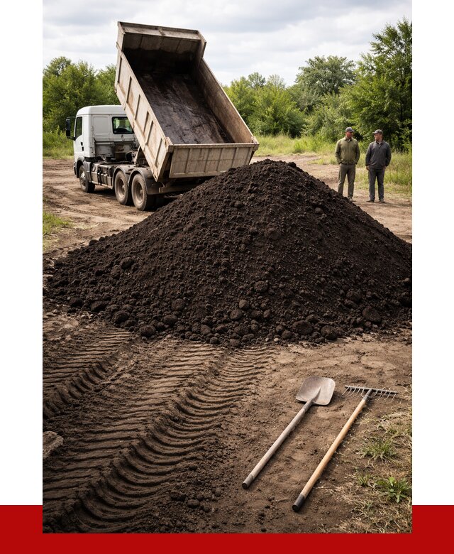 Купить чернозем навалом в Муроме от 1225 р. за куб | ПРОНЕРУДМум