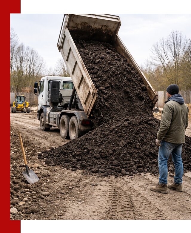 Доставка чернозема навалом в Муроме быстро и выгодно