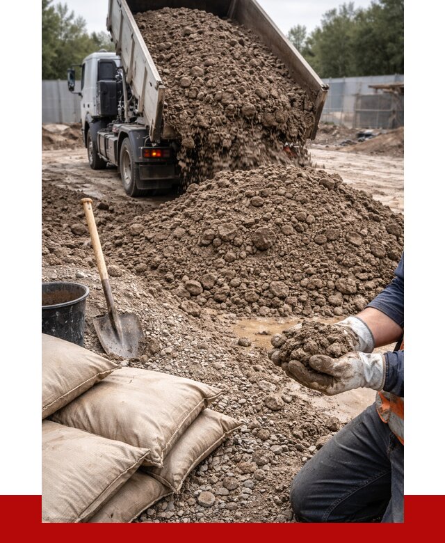 Купить глина для засыпки в Муроме от 1225 р. за куб | ПРОНЕРУДМум