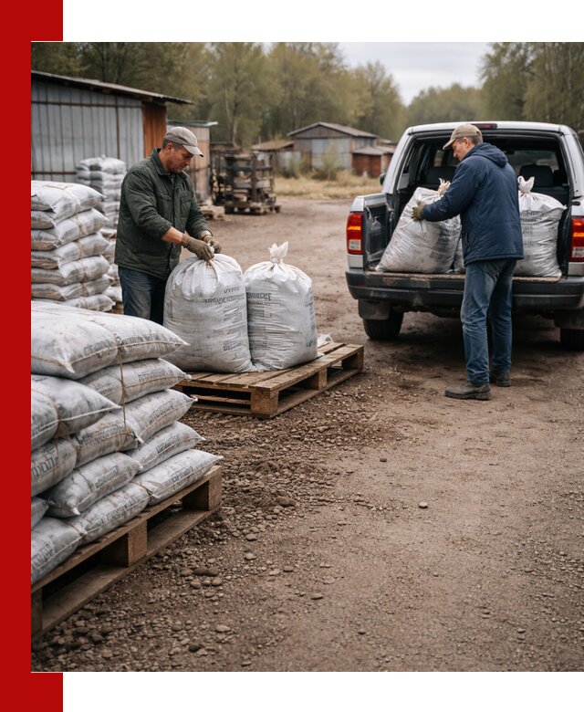 Купить конский навоз в мешках с доставкой в Муроме