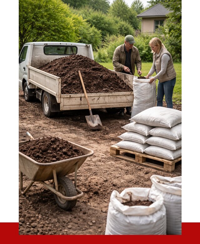 Перегной в мешках с доставкой в Муроме от 2246 р. | ПРОНЕРУДМум