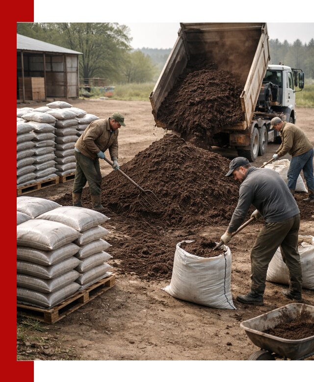 Доставка компоста оптом и в розницу в Муроме
