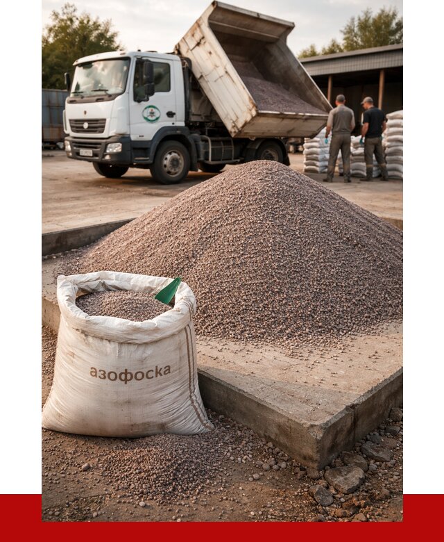 Купить азофоска в Муроме с доставкой от 1225 р. за куб | ПРОНЕРУДМум