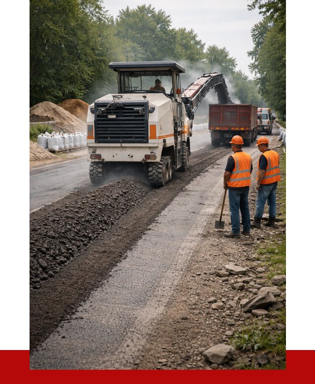 Фрезерованный асфальт в Муроме от 2246 р./куб. | ПРОНЕРУДМум