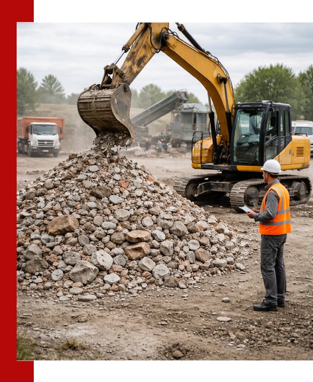 Доставка и вывоз строительного боя в Муроме