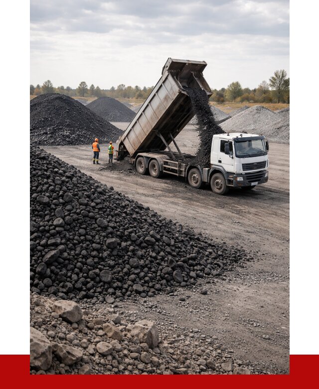 Купить уголь с доставкой в Муроме от 6330 р. оптом | ПРОНЕРУДМум