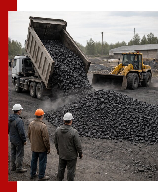 Доставка угля антрацита в Муроме с самосвалами и погрузкой