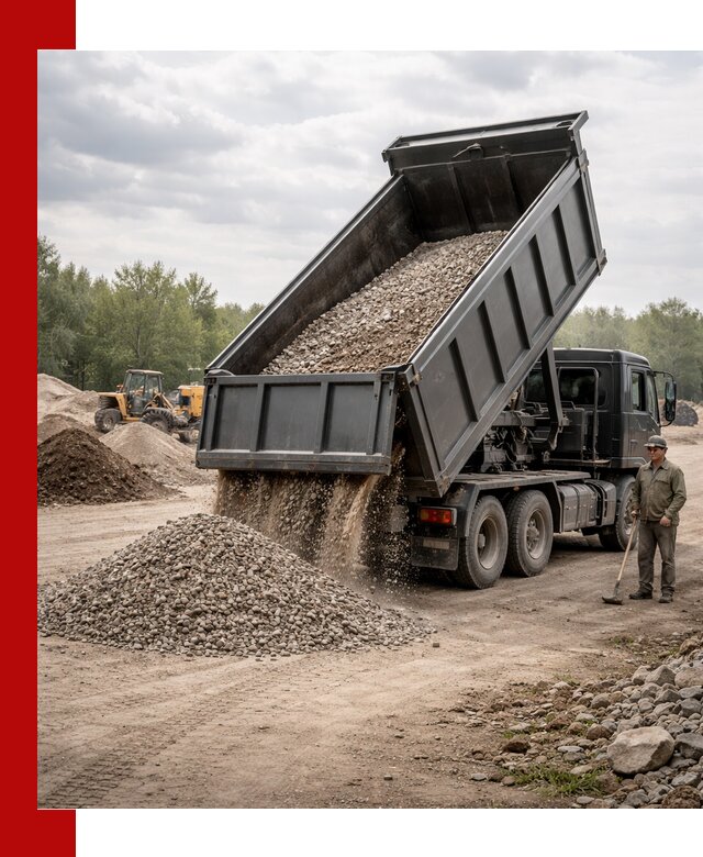 Доставка самосвалом 30 м3 по выгодным ценам в Муроме