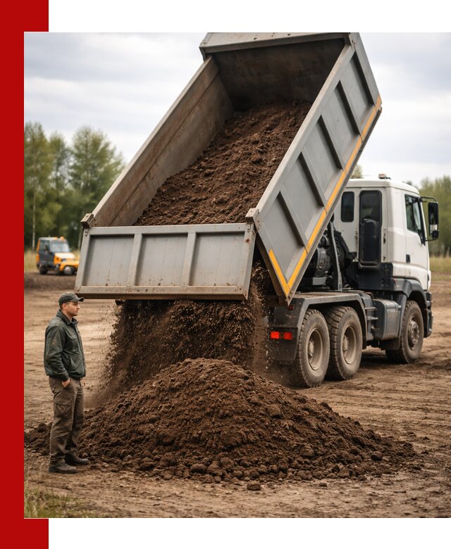 Аренда самосвала с водителем в Муроме для сыпучих грузов и навоза