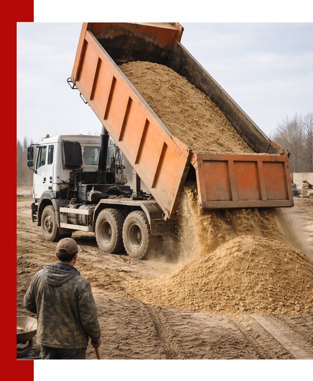 Аренда самосвала 20 тонн для перевозки грузов в Муроме