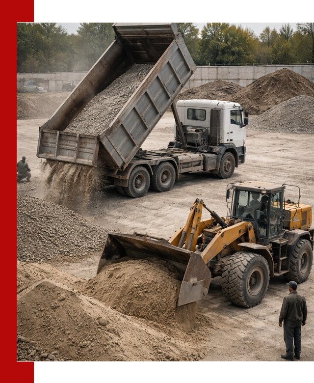 Перевозка сыпучих грузов самосвалами и бортовыми в Муроме